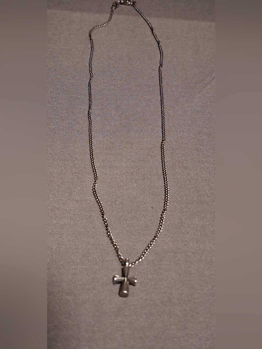 James Avery Sterling Silver 925 Cross Necklace